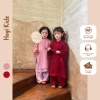 Áo Dài Hogi Kids Bé Gái & Mẹ Phượng Vũ Voan Lông Đỏ-Hồng - Giá chỉ 300.000đ 4