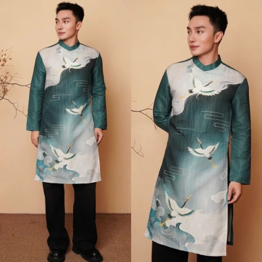 Áo dài Kay big size 2.026 - Thiết kế thời trang, giá chỉ 599.000₫, giảm từ 742.760₫