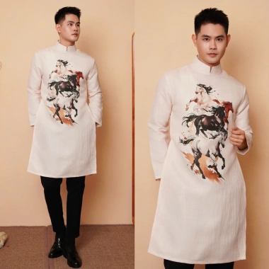 Áo dài Kay big size 2.026 - Thiết kế thời trang, giá chỉ 599.000₫, giảm từ 742.760₫ 6 Áo dài Kay big size 2.026 - Thiết kế thời trang, giá chỉ 599.000₫, giảm từ 742.760₫ 6