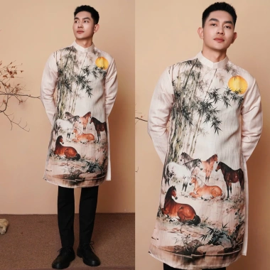 Áo dài Kay big size 2.026 - Thiết kế thời trang, giá chỉ 599.000₫, giảm từ 742.760₫ 7 Áo dài Kay big size 2.026 - Thiết kế thời trang, giá chỉ 599.000₫, giảm từ 742.760₫ 7
