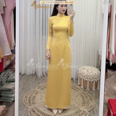 Áo dài lụa tây Chaang ADC556 2 tà dày dặn sang trọng, may sẵn giá 261.124₫ cho lễ tết 6 Áo dài lụa tây Chaang ADC556 2 tà dày dặn sang trọng, may sẵn giá 261.124₫ cho lễ tết 6