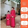 Áo dài mẹ và bé gái CÁT TƯỜNG 2.026 – Thiết kế tinh tế, chất liệu lụa mềm, áo dài tết Bảo Ngọc đồ lễ hội giá 299.000