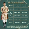 Áo dài nam & bé trai đỏ vân hoa cúc gấm mềm - GIAO GẤP 4H - Áo Dài Tết 269k 7