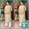 Áo Dài Nam Cách Tân 2 Lớp Chất Voan Cao Cấp - Trẻ Trung, Thời Trang Lễ Tết 2.024