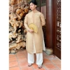 Áo Dài Nam Cách Tân 2 Lớp Chất Voan Cao Cấp - Trẻ Trung, Thời Trang Lễ Tết 2.024 2