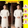 Áo dài nam cách tân 2 lớp gấm Kem đính cúc cao cấp - Thiết kế Tết, giảm giá 525k