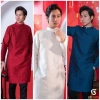Áo dài nam cách tân cao cấp, thiết kế đẹp, phom đứng thanh lịch - giảm giá 341k 2