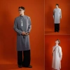 Áo Dài Nam Cách Tân Cotton Hàn Mềm Mát - Dùng Tết, Chụp Ảnh, Cưới Hỏi KT01 296k