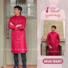 Áo dài nam cách tân form suông thanh lịch – Hạnh, thích hợp Tết, dạo phố, chụp hình, giá 730.400 VND 4