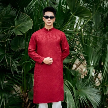 Áo Dài Nam Cách Tân GD01 - Thiết Kế Đôi Cho Bố & Bé Trai, Phong Cách Truyền Thống, Giá Ưu Đãi 347.400₫ 3