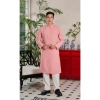 Áo Dài Nam Cách Tân Nút Bọc Vải Linen - Mr Twins, không kèm quần, giá 380k 6