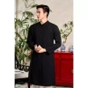 Áo Dài Nam Cách Tân Nút Bọc Vải Linen - Mr Twins, không kèm quần, giá 380k 7