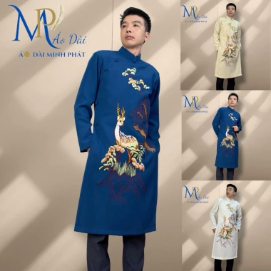 Áo Dài Nam Cách Tân Thêu Hơi Thở Non Sông BST Tết 2.026 MPT1.029 - Giá 599.000 VND