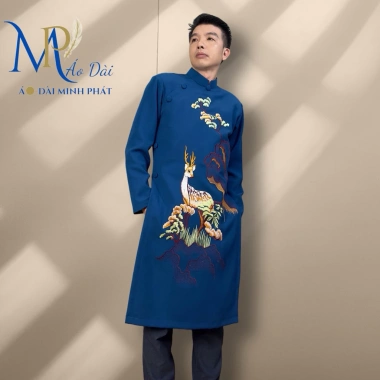 Áo Dài Nam Cách Tân Thêu Hơi Thở Non Sông BST Tết 2.026 MPT1.029 - Giá 599.000 VND