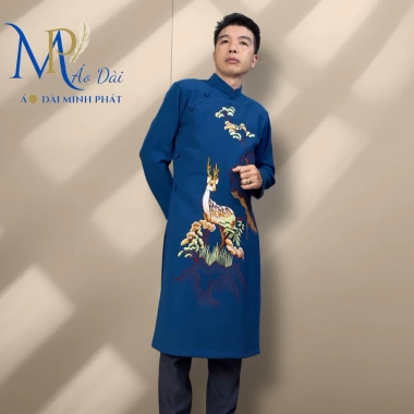 Áo Dài Nam Cách Tân Thêu Hơi Thở Non Sông BST Tết 2.026 MPT1.029 - Giá 599.000 VND