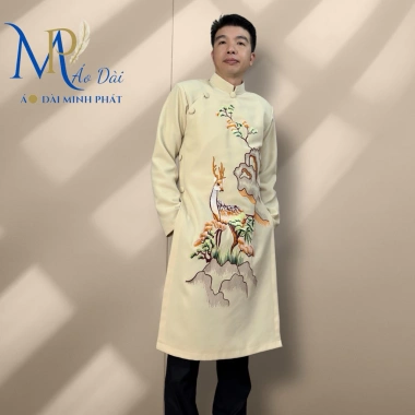 Áo Dài Nam Cách Tân Thêu Hơi Thở Non Sông BST Tết 2.026 MPT1.029 - Giá 599.000 VND