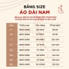 Áo dài nam cách tân truyền thống xanh navi thêu hạc size 50-105kg Hoàng Mai giá 409.000đ 2
