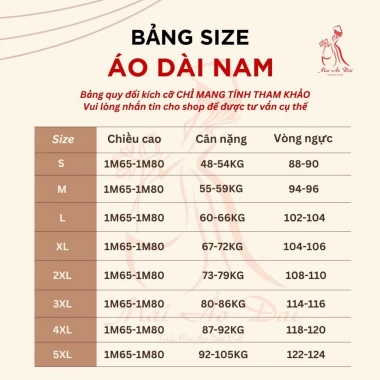 Áo dài nam cách tân truyền thống xanh navi thêu hạc size 50-105kg Hoàng Mai giá 409.000đ