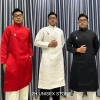 Áo Dài Nam Cách Tân Vải Tafta Vân Gỗ 2H – Giá chỉ 250k tại Unisex Store