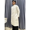 Áo Dài Nam Cách Tân Vải Tafta Vân Gỗ 2H – Giá chỉ 250k tại Unisex Store 3