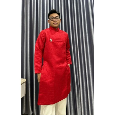 Áo Dài Nam Cách Tân Vải Tafta Vân Gỗ 2H – Giá chỉ 250k tại Unisex Store 10 Áo Dài Nam Cách Tân Vải Tafta Vân Gỗ 2H – Giá chỉ 250k tại Unisex Store 10