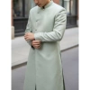 Áo Dài Nam Cách Tân VIGO Xanh Mint Gấm Sồi Tafta Dáng Lịch Lãm Giá 349.000 2