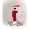 Áo dài nam gấm dệt cách tân Tết - Form đứng, dây tua rua ngực, chỉ 1,159,000₫ 3