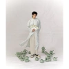 Áo dài nam Khúc Xuân xanh lộc - Thiết kế giới hạn, Tafta nhập, Mặc Tết, Đi lễ, Chụp ảnh, Giá 1.59 triệu - Villa Wings