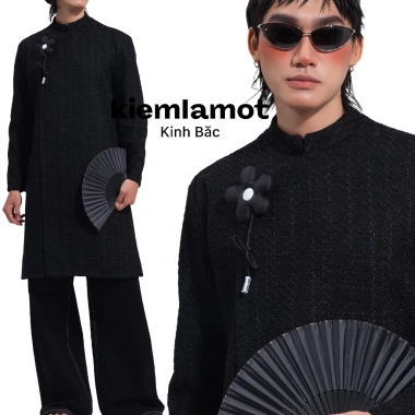 Áo dài nam Kiếm Là Mốt Kinh Bắc vải tuýt - Giá 1,8 triệu, không kèm quần tết