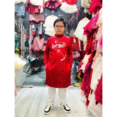 Áo dài nam size đại cồ 15-55kg - Thiết kế tinh tế, giá chỉ 355.000đ