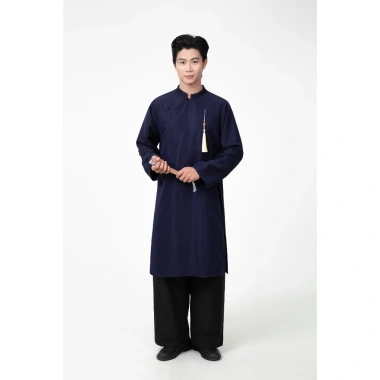 Áo Dài Ngũ Thân Tân Nam LADOS-9.249 Chất Lụa Hàn Cao Cấp Form Suông Chống Nhăn Giá 272k