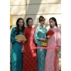 Áo Dài Nữ Gấm Thọ Rơi Dáng Suông – Mặc Tết, Đi Lễ, Chụp Ảnh – Hoàng Mai Giá Ưu Đãi 249k 2