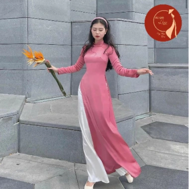 Áo dài nữ lụa ngọc trai tay dài - Kiểu đơn giản sang trọng, giá 75.023 VND 5
