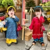 Áo dài Sài Gòn Cô Ba cho bé gái thiết kế lễ Tết, Trung Thu chỉ 155k giảm giá 2