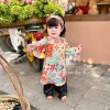 Áo dài Sài Gòn Cô Ba cho bé gái thiết kế lễ Tết, Trung Thu chỉ 155k giảm giá 6
