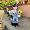Áo dài Sài Gòn Cô Ba cho bé gái thiết kế lễ Tết, Trung Thu chỉ 155k giảm giá 7