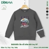 Áo Dài Tay Cotton Bé 21-42kg In Hình Thời Trang - Mã DA3.273/DA2.403/DA3.094/DA3.294 Giá 139k 3