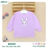 Áo Dài Tay Cotton Bé Gái 9-13kg Nhún Bèo, Hoạ Tiết Dễ Thương - Dokma DA3.132 DA1.717 6