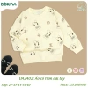 Áo Dài Tay Cotton Dokma Bé Gái 11-22kg In Hình Đáng Yêu - Giá Giảm 115k