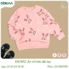 Áo Dài Tay Cotton Dokma Bé Gái 11-22kg In Hình Đáng Yêu - Giá Giảm 115k 6