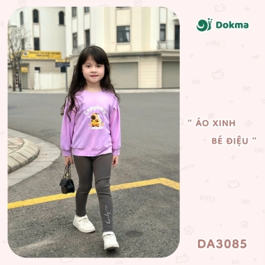 Áo Dài Tay Cotton Dokma Bé Gái 11-22kg In Hình Đáng Yêu - Giá Giảm 115k 9 Áo Dài Tay Cotton Dokma Bé Gái 11-22kg In Hình Đáng Yêu - Giá Giảm 115k 9