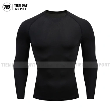 Áo dài tay đen PRO COMBAT giữ nhiệt sinh nhiệt, thoáng khí, khô nhanh, khóa nhiệt - giảm giá 95k, độ bền cao, bảo vệ sức khỏe, phù hợp cho hoạt động ngoài trời 10