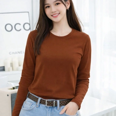 Áo Dài Tay Nữ TOLI LHB07 Chống Nắng Không Nóng Form Suông Mặc Nhà Đi Làm