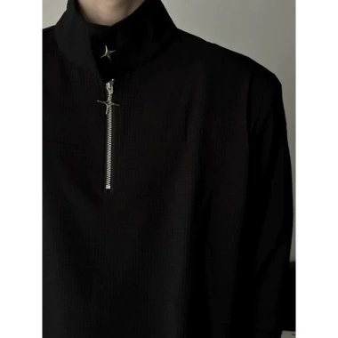 Áo dài tay Starlord High Neck Jacket cổ cao, kéo zip ngôi sao, độn vai - 299.000₫ 4
