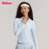 Áo Dài Tay Thể Thao Nữ Wilson Velvety LS Tee – Giá ưu đãi 3.219.000đ, mềm mịn, phong cách thể thao