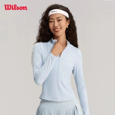 Áo Dài Tay Thể Thao Nữ Wilson Velvety LS Tee – Giá ưu đãi 3.219.000đ, mềm mịn, phong cách thể thao