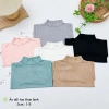 Áo dài tay thun lạnh cao cổ cho bé trai bé gái thu đông giữ nhiệt mềm mịn co dãn giá 29.900đ đồ trẻ em 2
