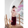 Aó dài Tết 2.026 bé gái - Thiết kế Tường Lân TAD02, chất liệu, giá 560.000đ 3
