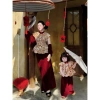 Aó dài Tết 2.026 bé gái - Thiết kế Tường Lân TAD02, chất liệu, giá 560.000đ 9