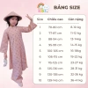 Áo dài Tết bé gái 2.026 cách tân sang chảnh vải kim sa hoa 4 cánh thiết kế tinh tế đẹp mắt - 109.000đ 9